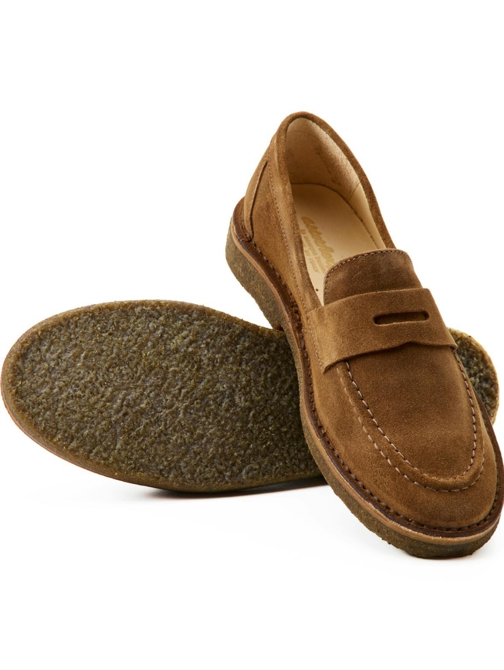 Astorflex Fastflex Suede Penny Loafers